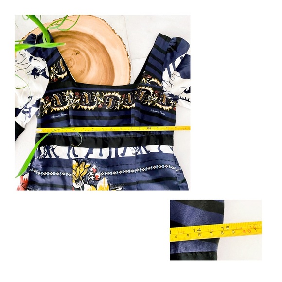 🎉HP🎉🇧🇷 DESIGNER ADRIANA BARRA MIDI DRE - Picture 15 of 16